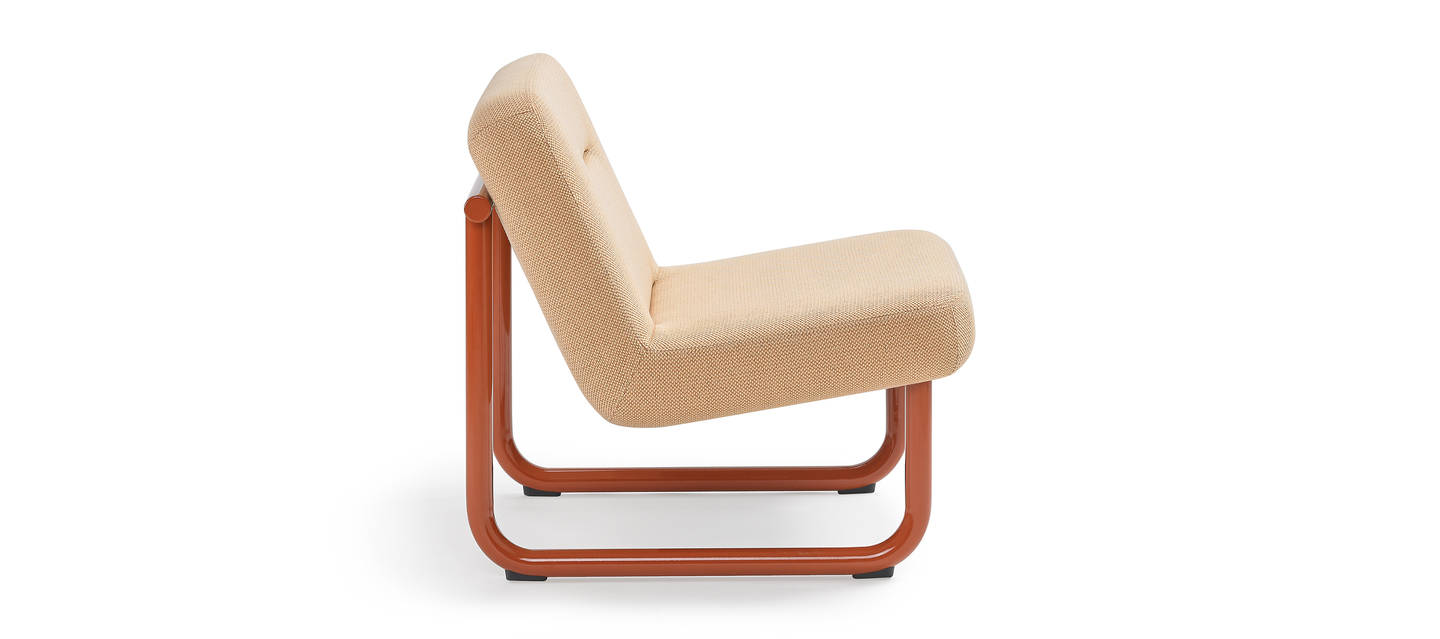 Chroma Lounge, Armless - Copper Red Matte