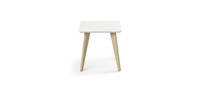 Prose Free-Standing End Table - Corian Solid Surface