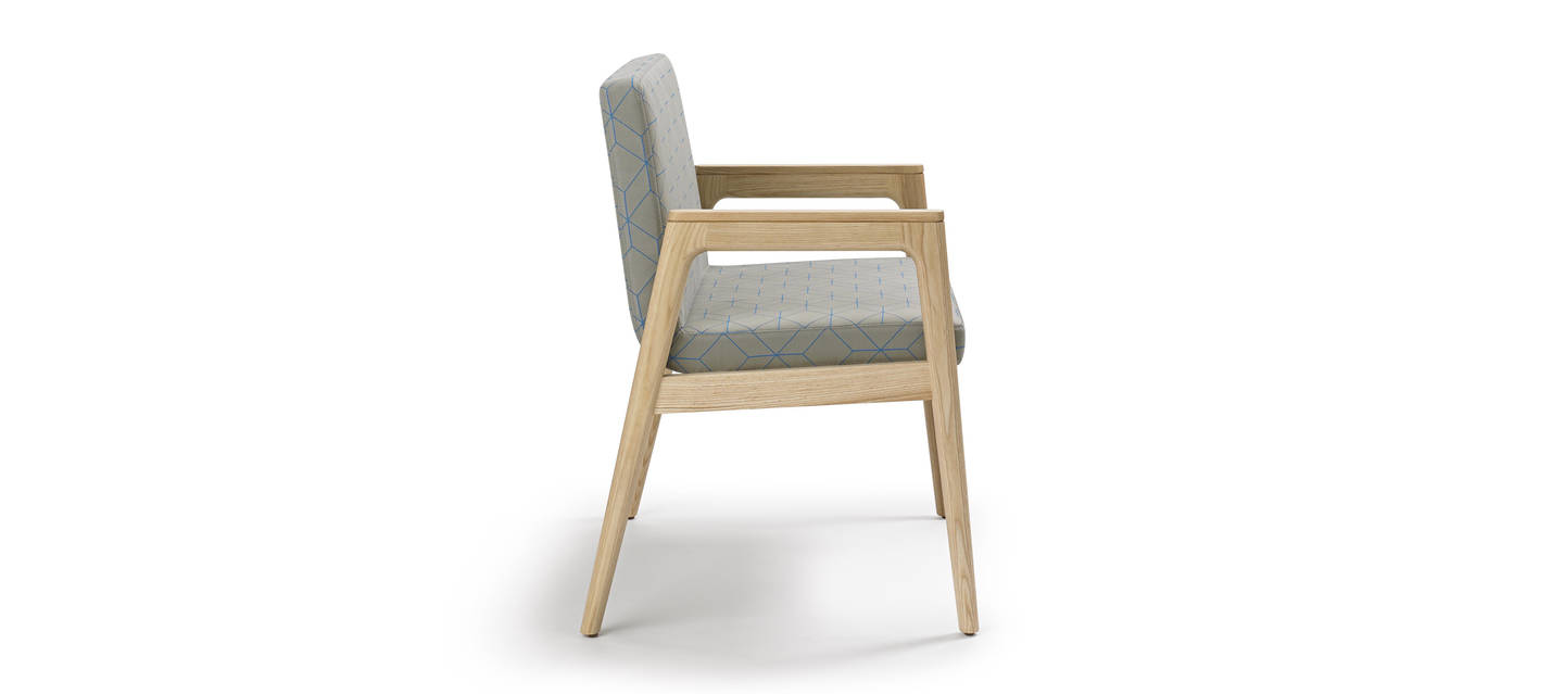 Prose Plus Chair - Clear over Ash