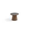 Penna Small Round Table - Walnut Over Ash