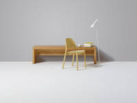 April - Yellow Chair with Desk